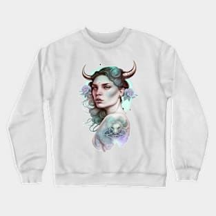 Pastel Horoscope: Taurus Crewneck Sweatshirt